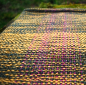 Gorse and heather cowl detail
